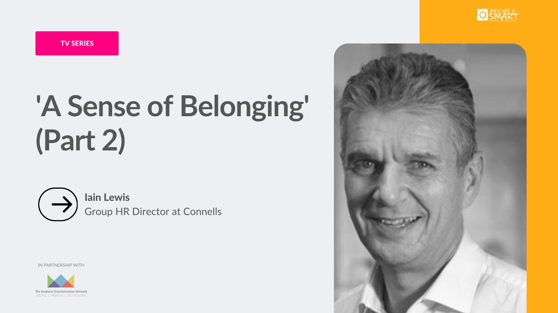 ‘A Sense of Belonging” with Iain Lewis (Part 2)