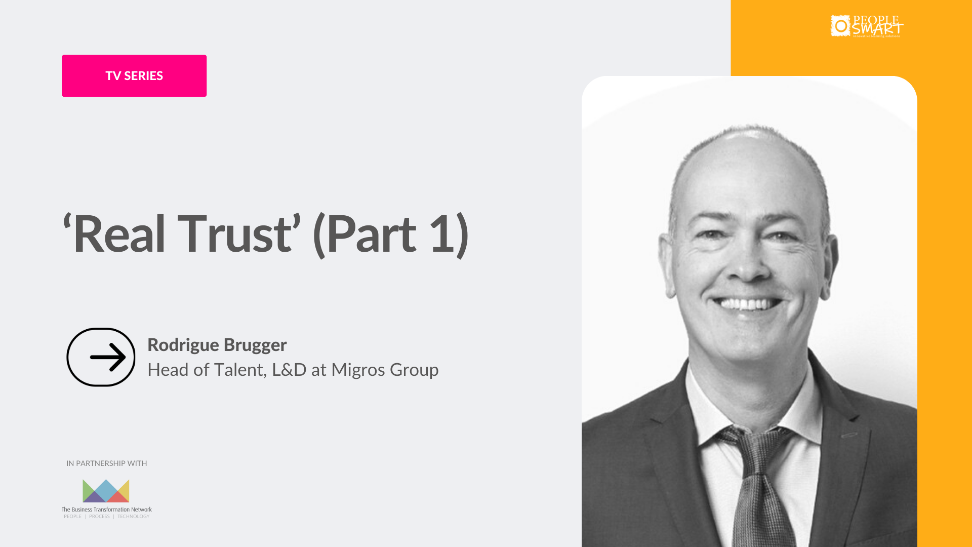 ‘Real Trust’ with Rodrigue Brugger (Part 1)